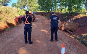 El Soberbio: Falleció un hombre de 77 años tras un accidente con su tractor, el hecho ocurrido en un camino vecinal del Paraje El Ceibo