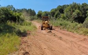 Misiones: La Dirección Provincial Vialidad amplía la inversión en mantenimiento de rutas productivas