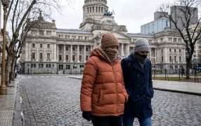 Ola polar: Cuál será el día más frío de la semana en el Área Metropolitana de Buenos Aires y también por nevadas en gran parte del país