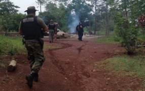 Incendio consumió una vivienda en el Municipio misionero de Mado, no dejó personas lesionadas, aunque las pérdidas materiales fueron totales