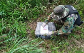 Misiones: Prefectura Naval Argentina frustró el ingreso de más de cuatrocientos kilos de marihuana, el procedimiento se realizó en el Río Paraná