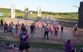 Apóstoles: Zumba y Aerobox en el Parque Recreativo del Barrio La Cantera, se organizó esta iniciativa para promover la salud y el bienestar de las mujeres de la comunidad