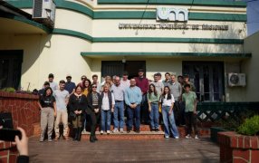 Apóstoles: En la Facultad de Ciencias Exactas, Químicas y Naturales de la Universidad Nacional De Misiones, Módulo local hubo una reunión de trabajo piscícola, la antesala del Hackathon 2025