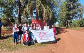Apóstoles: Estudiantes del Profesorado en Biología y Tecnicatura en Gestión Ambiental del IESHAS sede local realizaron una visita técnica a la Planta de Reciclaje de Residuos