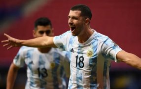 Alerta en la Selección: Guido Rodríguez salió con una molestia y hay preocupación