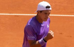 Tenis: El argentino Sebastián Báez accedió a las semifinales en el ATP 250 de Santiago de Chile