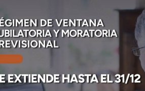 Misiones: Recuerdan que el Régimen de Ventana jubilatoria y Moratoria Previsional, seguirá vigente hasta fin de año