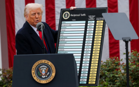 País por país, así quedó el esquema arancelario de Estados Unidos que anunció Donald Trump
