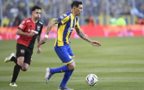 Torneo Clausura: Clásico soñado para Ángel Di María, gol de tiro libre y triunfo de Rosario Central sobre Newell's Old Boys