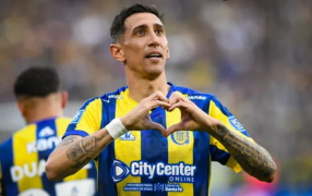 Rosario Central, con un gol olímpico de Ángel Di Maria, empató 1 a 1 ante Boca Juniors