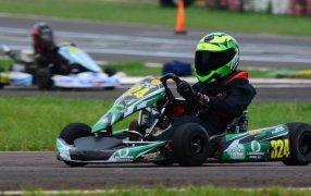 Campeonato Misionero de Karting: El apostoleño Uriel Husulak consiguió su primer podio redondeando una gran labor despues de un fin de semana casi perfecto para él
