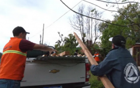 Protección Civil de Misiones despliega operativos de asistencia tras las tormentas