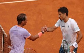 Tenis: Pedro Cachín no pudo ante Rafael Nadal y se despidió del Masters 1000 de Madrid