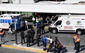 Choque de trenes en el metro de Ciudad de México, al menos un muerto y 35 heridos