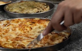 Degustación de pizzas en el Obelisco a beneficio de Los Piletones de Margarita Barrientos