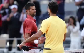 Tenis: Francisco Cerúndolo cayó ante Novak Djokovic en una batalla en Roland Garros