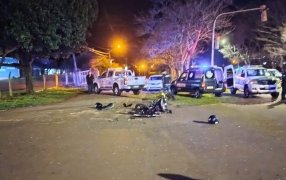 Apóstoles: Padre e hija heridos en un siniestro vial en la intersección de la Ruta Provincial Nº 1 y la Avenida Chantrill