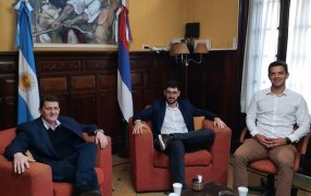 El Ministro Adolfo Safrán se renunió con Martín Alfie, Jefe del Área de Desarrollo Federal del Consejo Federal de Inversiones