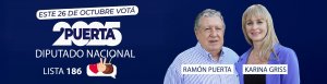 Ramón Puerta Karina Griss lista 186