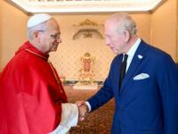 El Papa León XIV y el rey