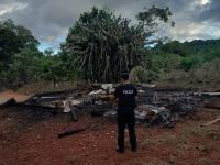 Se incendió un galpón en 