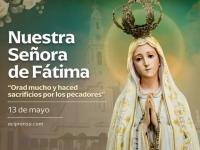 Cada 13 de Mayo la Iglesi