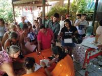 Alta participación vecina