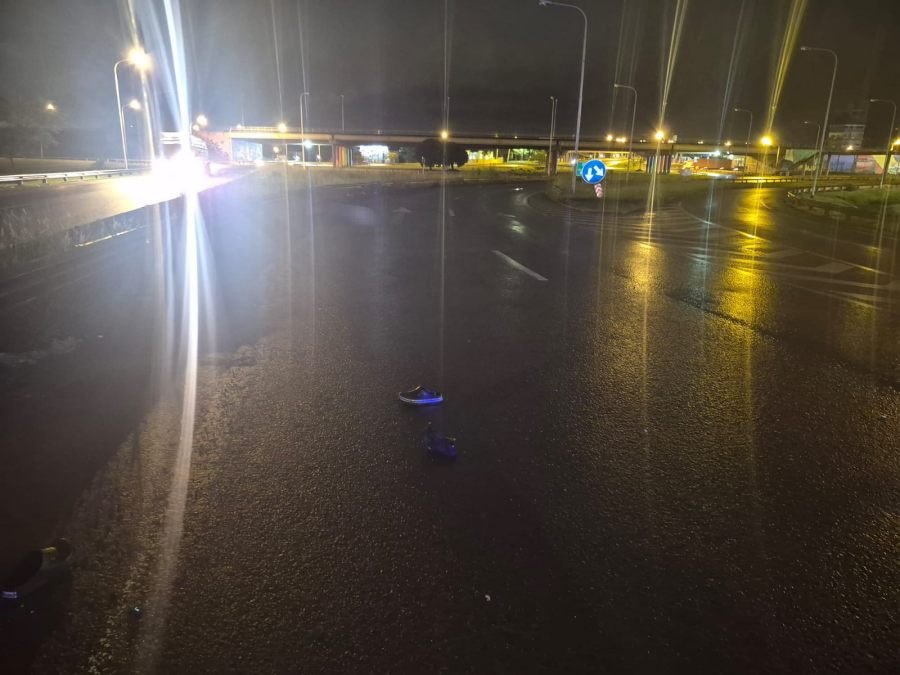 Garupá: Despiste de motocicleta con una víctima fatal en inmediaciones de la rotonda ex Garita sobre la Ruta Nacional N° 105