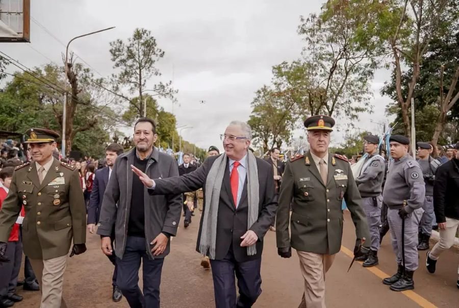 Candelaria: El Gobernador de Misiones Hugo Passalacqua reivindicó el legado de Belgrano y llamó a “renovar nuestra promesa con la bandera y sus valores”
