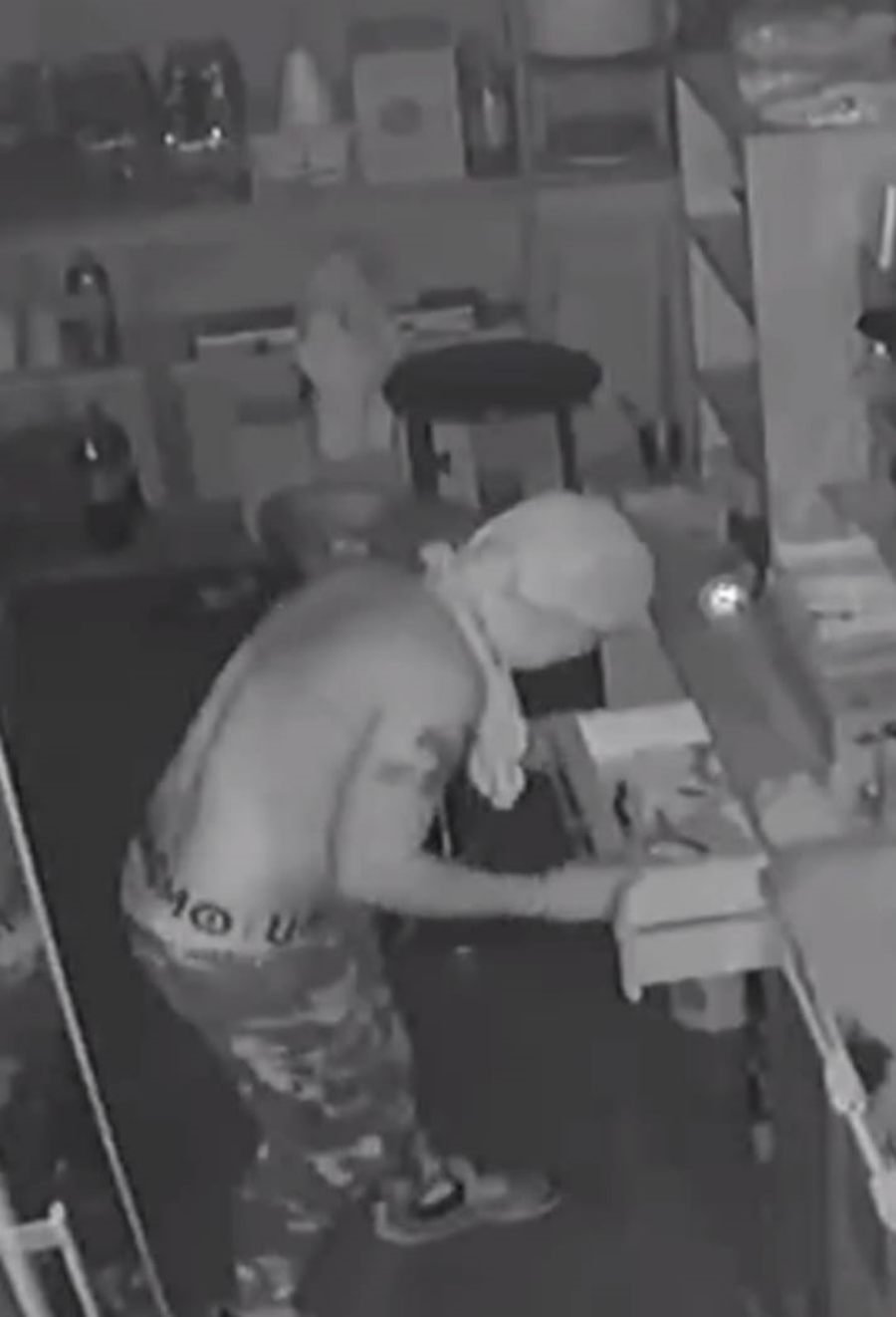 Captado por las cámaras y detenido por la Policía de Misiones tras robar 600 mil pesos en un bar en la localidad de Dos de Mayo