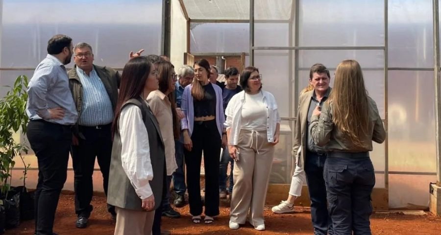 El Ministro Adolfo Safrán visitó las instalaciones de la Cooperativa Citrícola Agroindustrial de Misiones en la ciudad de Leandro N. Alem, una empresa en pleno proceso de recuperación