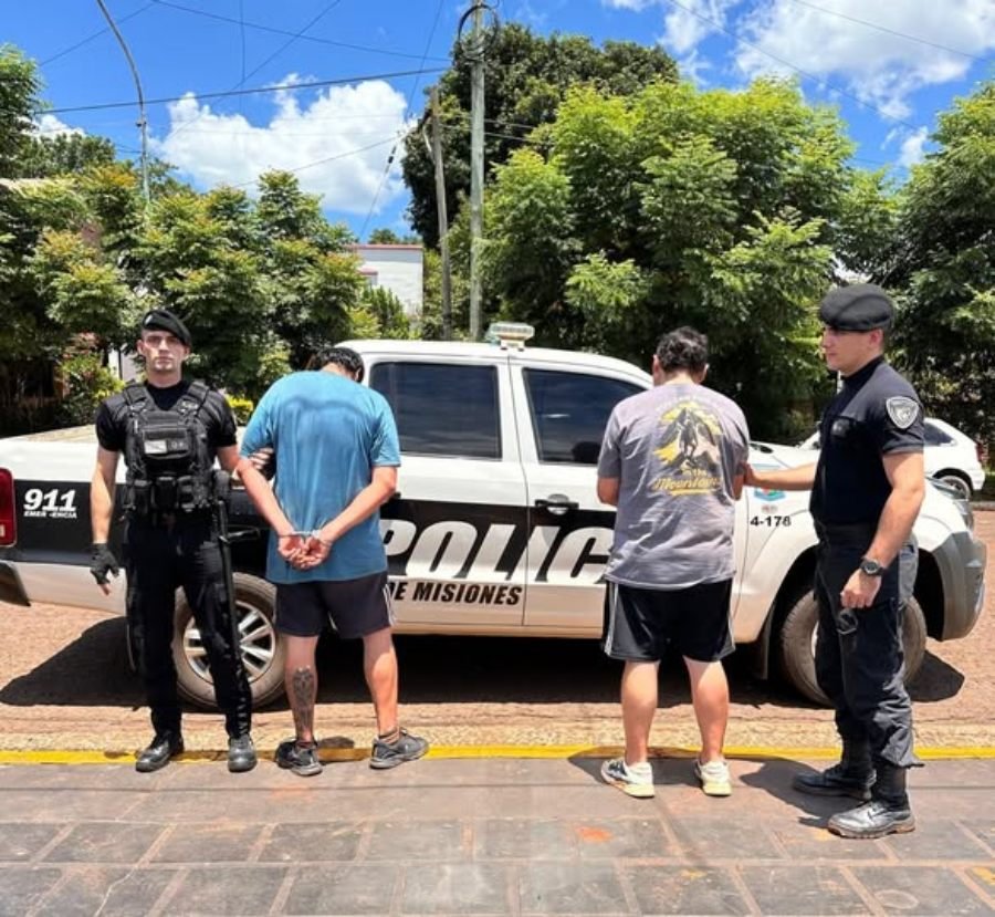 Apóstoles: Dos hermanos ebrios fueron aprehendidos luego de causar disturbios en la casa de su madre