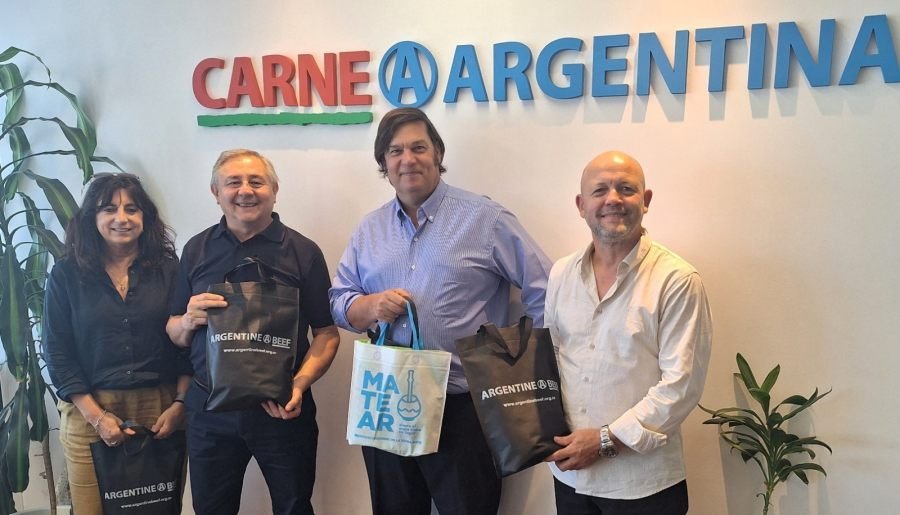 El INYM y el IPCVA apuestan a trabajar juntos en la promoción de la yerba mate y la carne argentinas