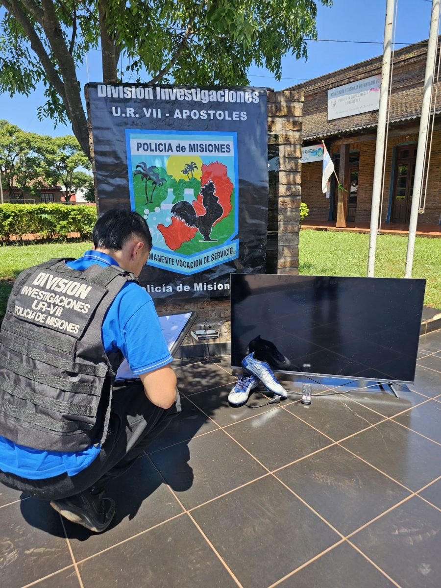 Apóstoles: Había salido de la Unidad Penal del Servicio Penitenciario Provincial y volvió a delinquir, fue detenido nuevamente por cometer al menos dos robos contra la propiedad