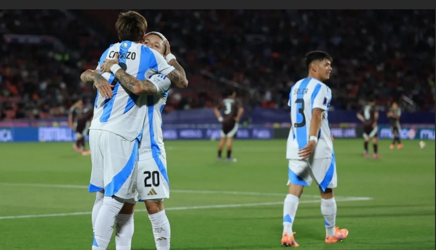 La Selección Argentina venció a México, el equipo de Diego Placente se impuso con los tantos de Maher Carrizo y Mateo Silvetti y avanzó a semifinales del Mundial Sub-20
