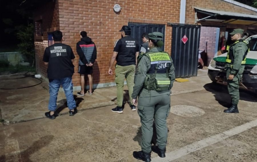 Misiones: Detuvieron en la localidad de Santa Ana a un malviviente que intentaba fugarse tras atacar a machetazos a una familia en el Municipio de Garupá