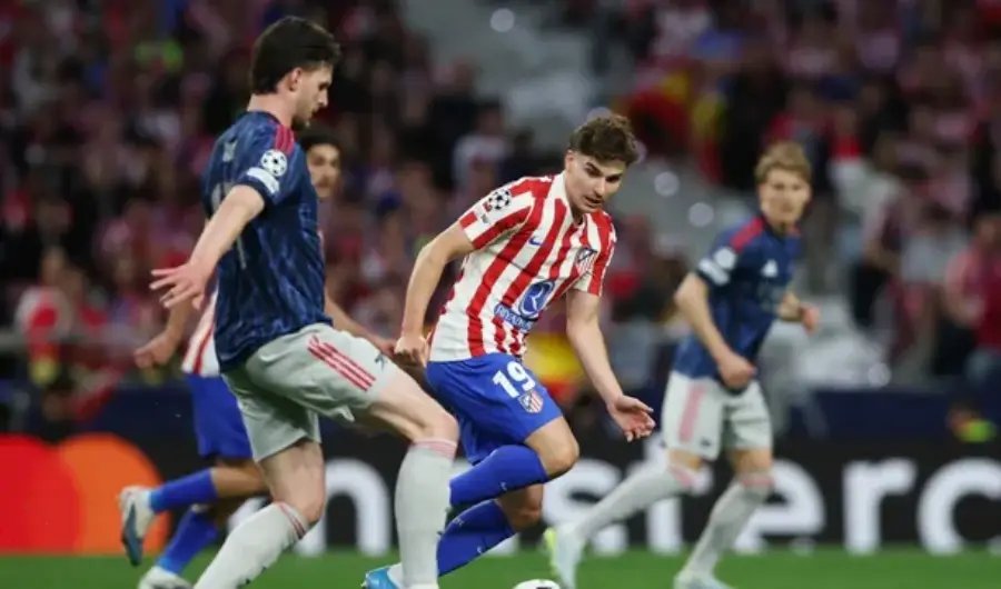 Champions League: Atlético Madrid y Arsenal igualaron 1 a 1 y la semi se define en Londres