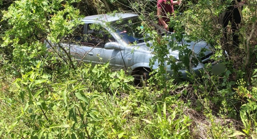 Perdió el control en una curva y terminó en la banquina, fue sobre la Ruta Provincial Nº 30, en el acceso a la localidad de Arroyo del Medio