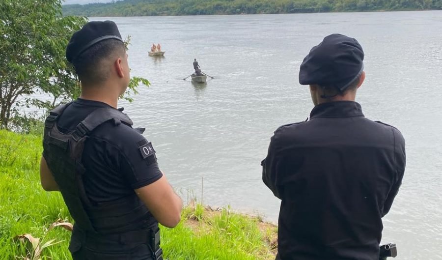 Continúa la búsqueda del joven desaparecido en aguas del Río Paraná en el Municipio de Puerto Leoni