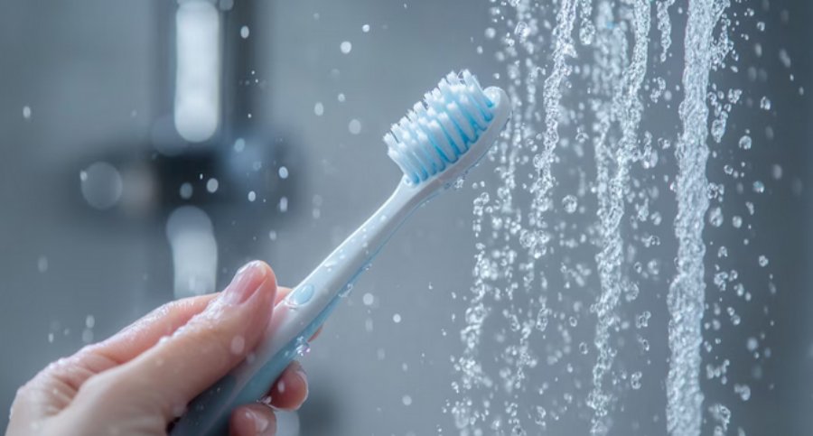 Cepillos de dientes, hogar de millones de bacterias y hongos: Cómo limpiarlos correctamente