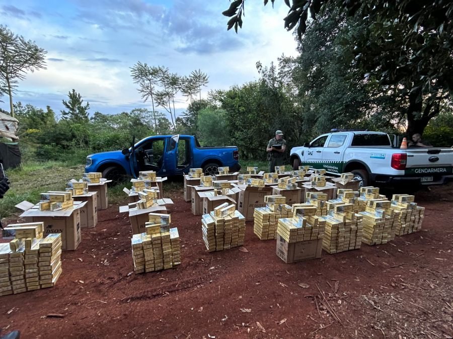 Misiones: Gendarmería Nacional secuestró más de 126 mil paquetes de cigarrillos