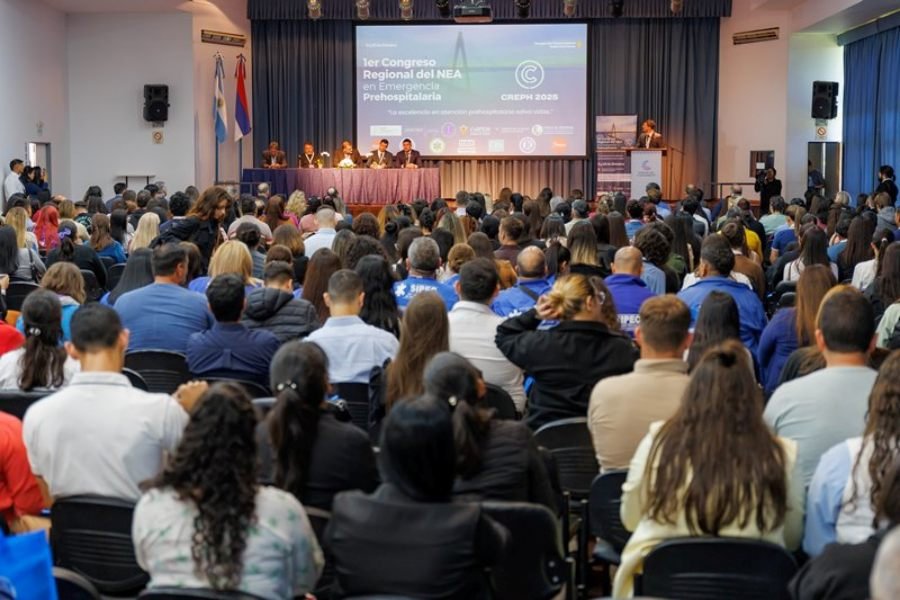 Con más de 500 participantes, se realizó el Congreso Regional del NEA en Emergencia Pre Hospitalaria en la ciudad de Posadas
