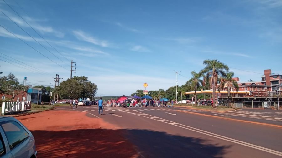 Misiones: Corte total sobre la Ruta Nacional N° 12, del acceso a la Avenida San Martín en la localidad de Puerto Rico