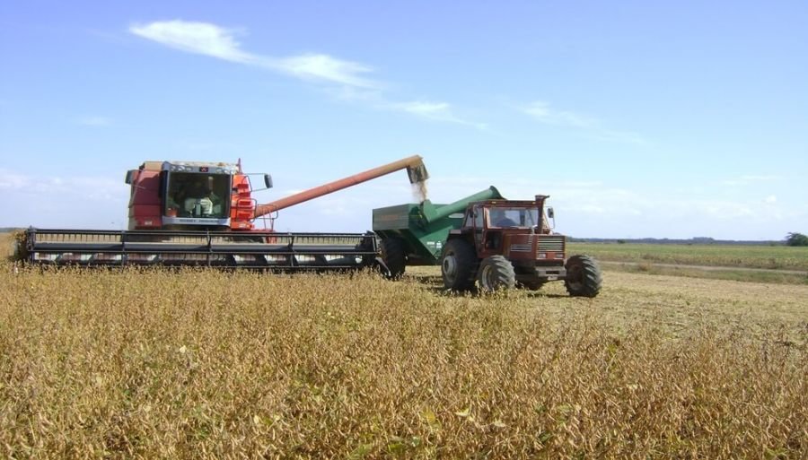 Con apuro, comenzó la cosecha de soja en la zona núcleo y hay optimismo por los primeros rindes