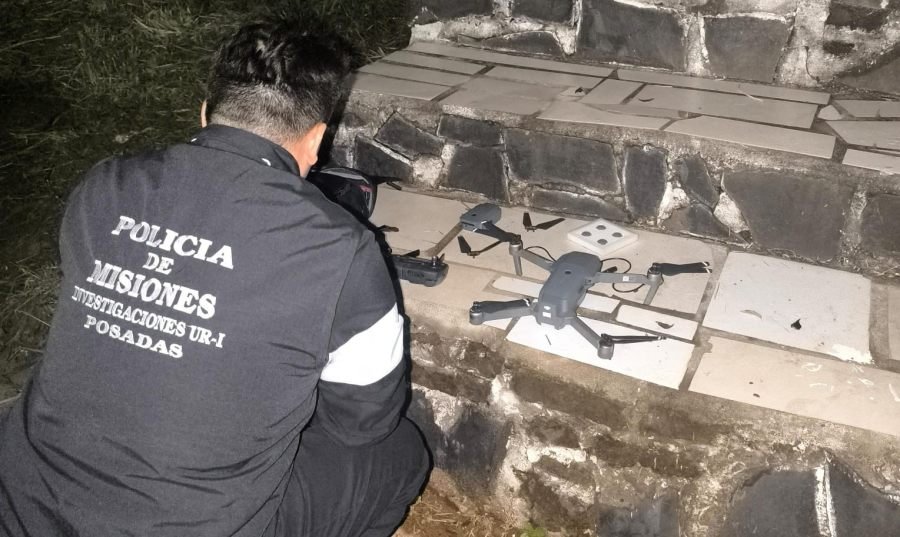 Posadas: Robaron un dron y quedó filmado, la Policía de Misiones detuvo al presunto autor y recuperó el equipo tecnológico sustraído