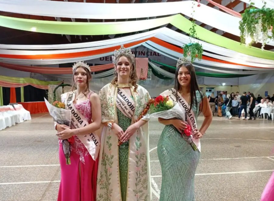 Misiones: Eligieron a la nueva Embajadora de la Fiesta Provincial del Durazno y de la Producción Frutihortícola, el evento se desarrolla cada año en el Municipio de Cerro Azul