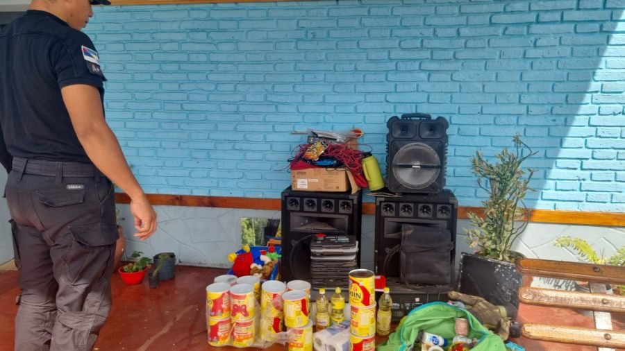 Misiones: Cuatro detenidos y elementos secuestrados por el robo a una escuela, en la localidad misionera de Cerro Corá