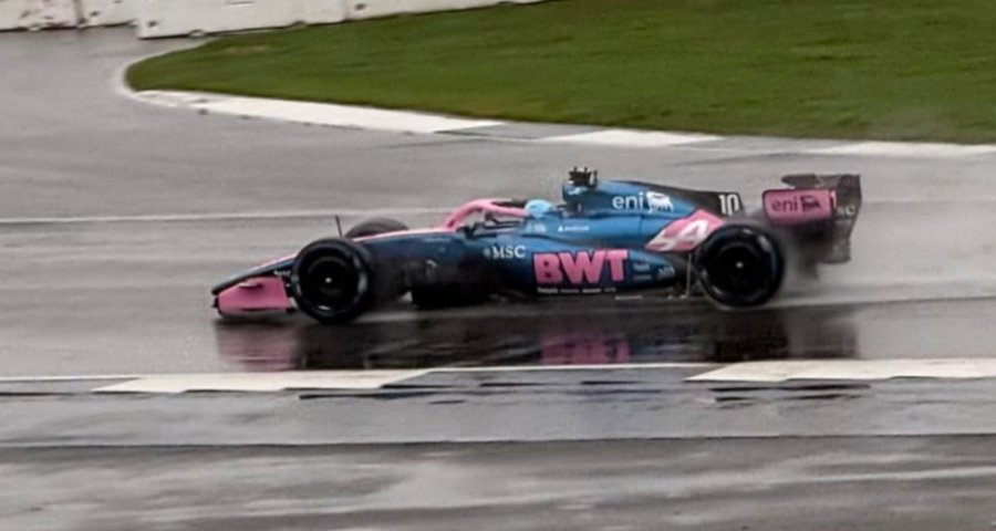 Fórmula 1: El Alpine A526 ya gira en Silverstone