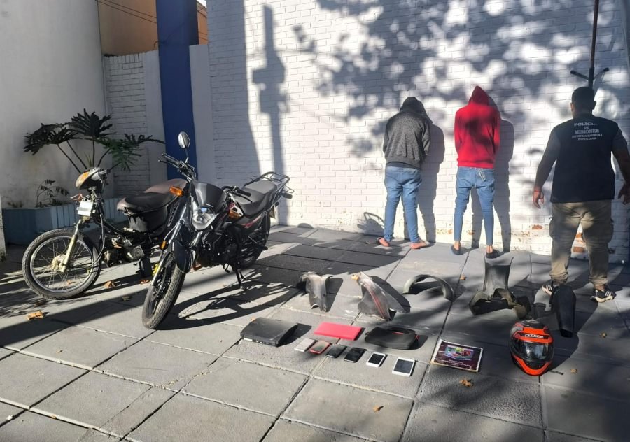 Dos individuos reincidentes volvieron a robar y fueron detenidos tras una serie de allanamientos en la ciudad de Posadas