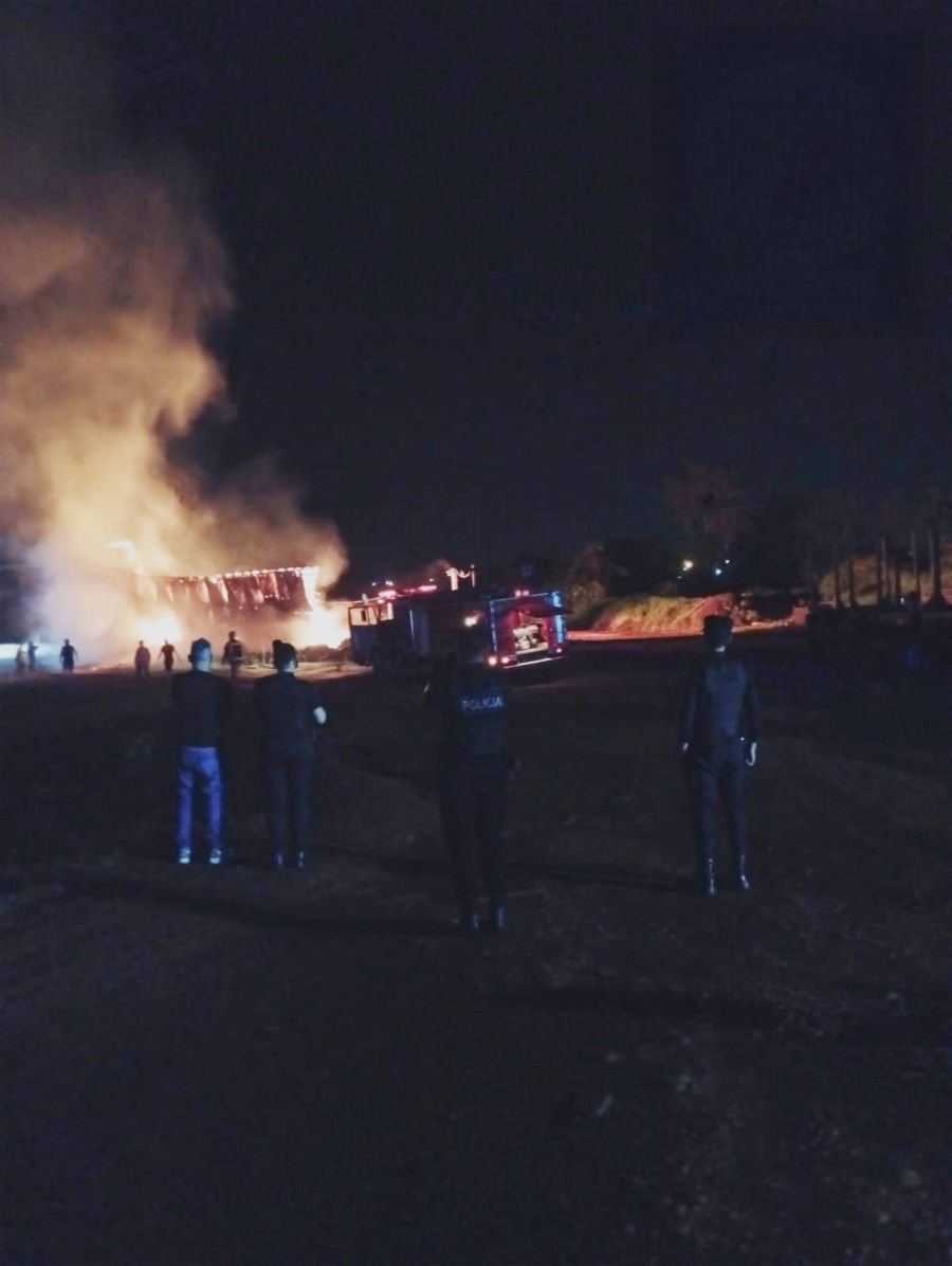 Eldorado: Incendio en un aserradero provocó solo se registraron daños materiales, sin personas lesionadas